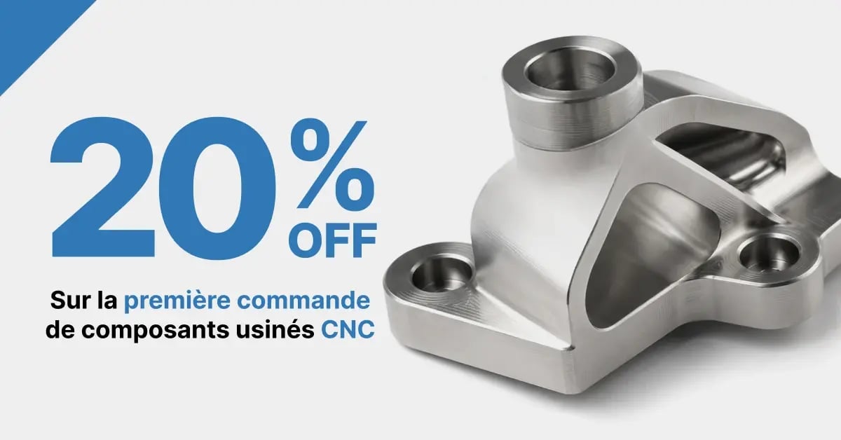CNC: -20 % sur première commande