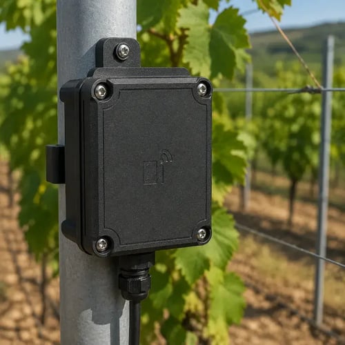 3D-gedrucktes IoT-Gehäuse für Bodensensoren in der Präzisionslandwirtschaft