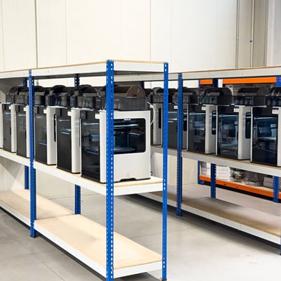 12 New Bambu Lab H2D 3D printers in Weerg