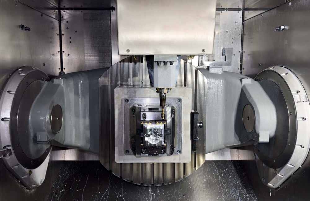 CNC à 5 axes de Weerg