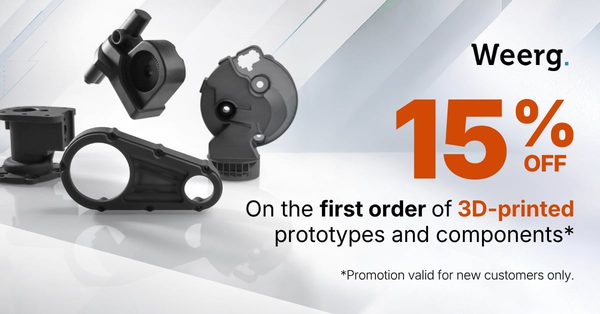-15% your first 3D order