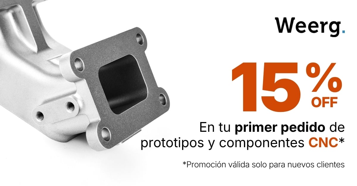-15% en primer pedido CNC