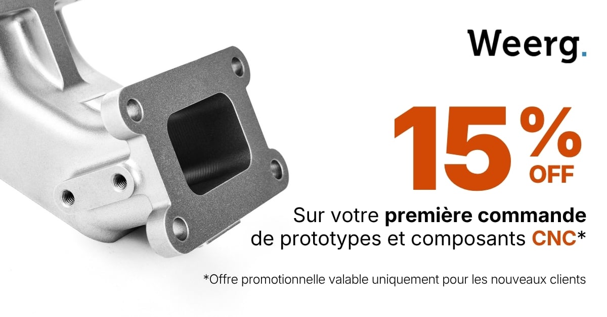 -15 % sur première commande CNC
