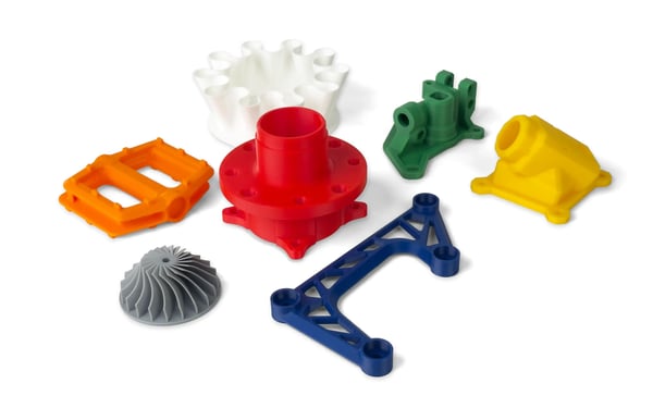 3D-gedruckte Teile aus ABS