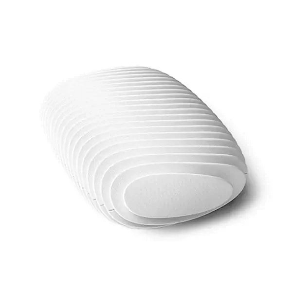 QICHUAN Whizz Lot de 12 volants de badminton en nylon pour raquette de sport intérieur/extérieur Blanc