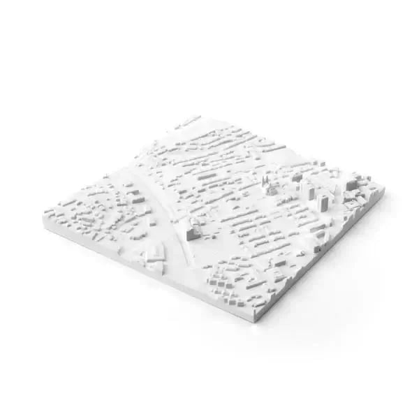 Nylon PA12 white piece