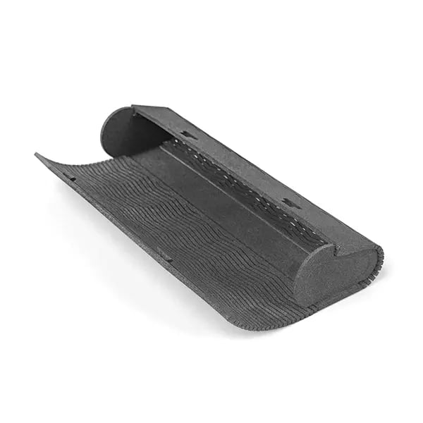Glass case in grey Nylon PA11 printed with 3D MJF Print by Weerg