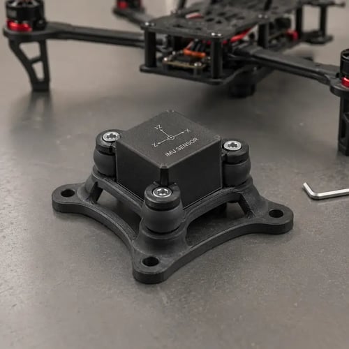 zivile Inspektionsdrohne mit 3D-gedruckter Verkleidung und Sensorhalterungen