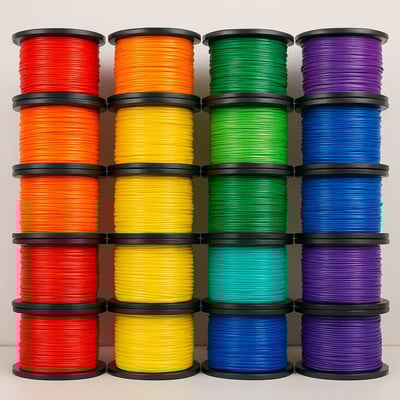 bobines pour impression multicolore
