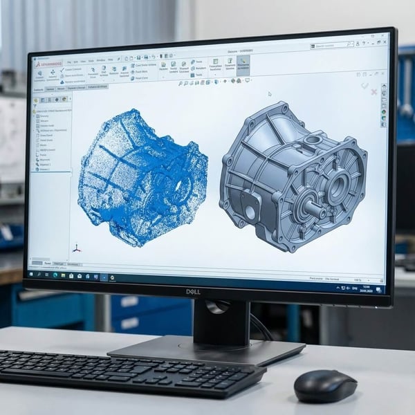 Fase del CAD en la ingeniería inversa