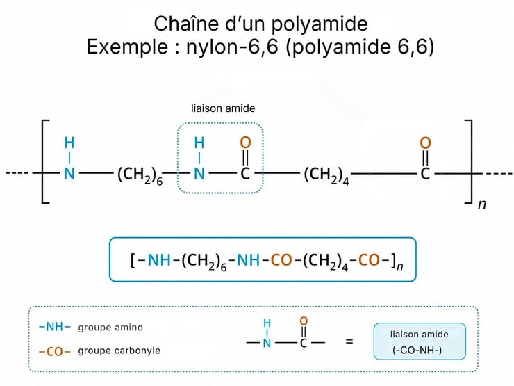 Chaîne de polyamide