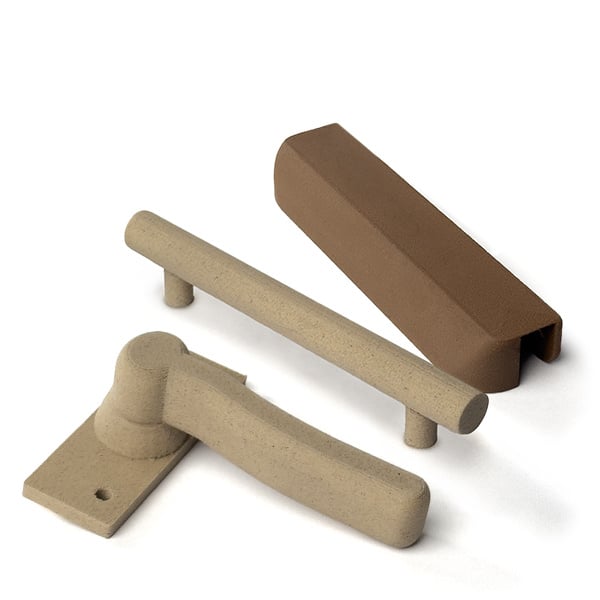 poignées en bois