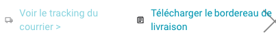 tracking courrier et bordereau de livraison