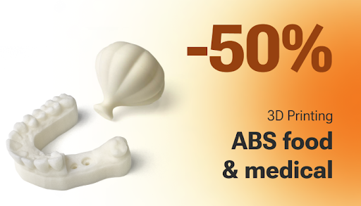 50% ABS medical et food