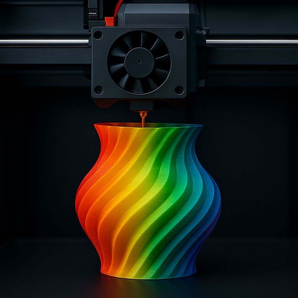 Multicolor FDM 3D Printer