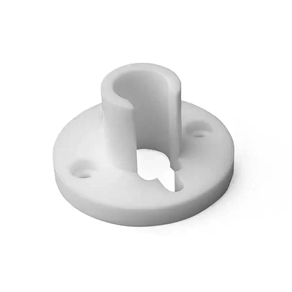 Pieza de teflón mecanizada por CNC