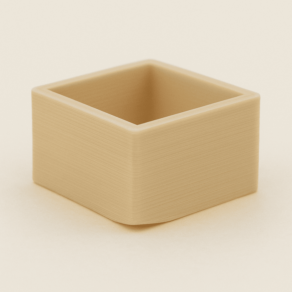 Warping on 3D printing piece