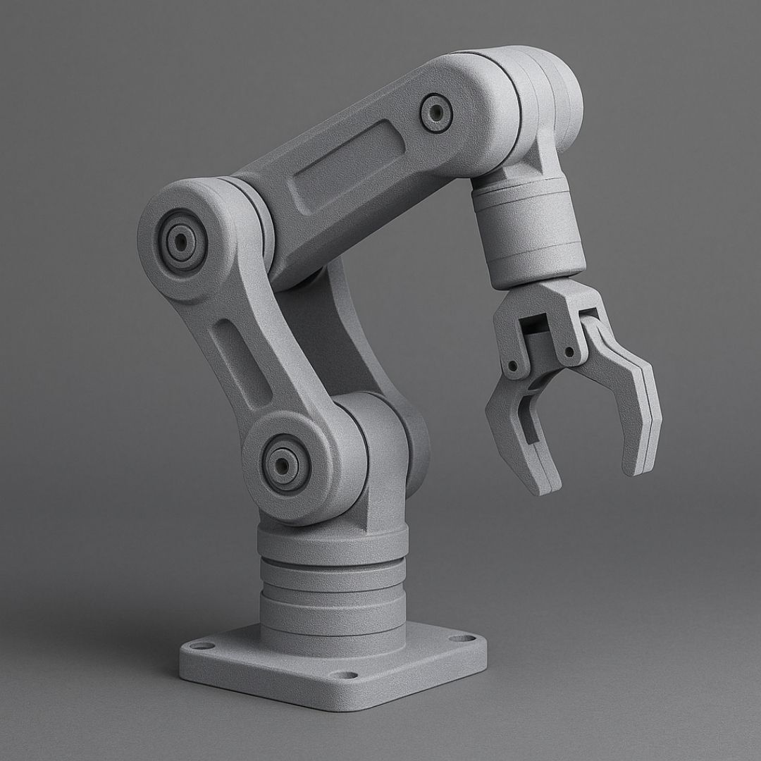 brazo robotico impreso en 3d​