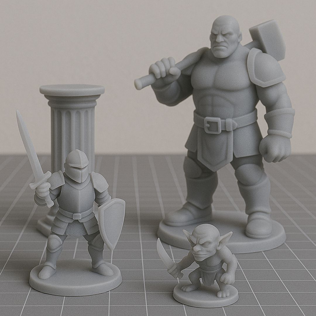 miniature in resina