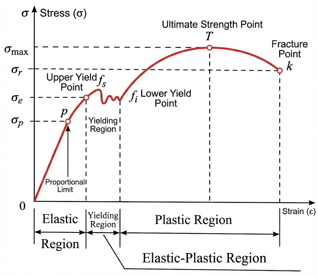 Grafico sul modulo di Young