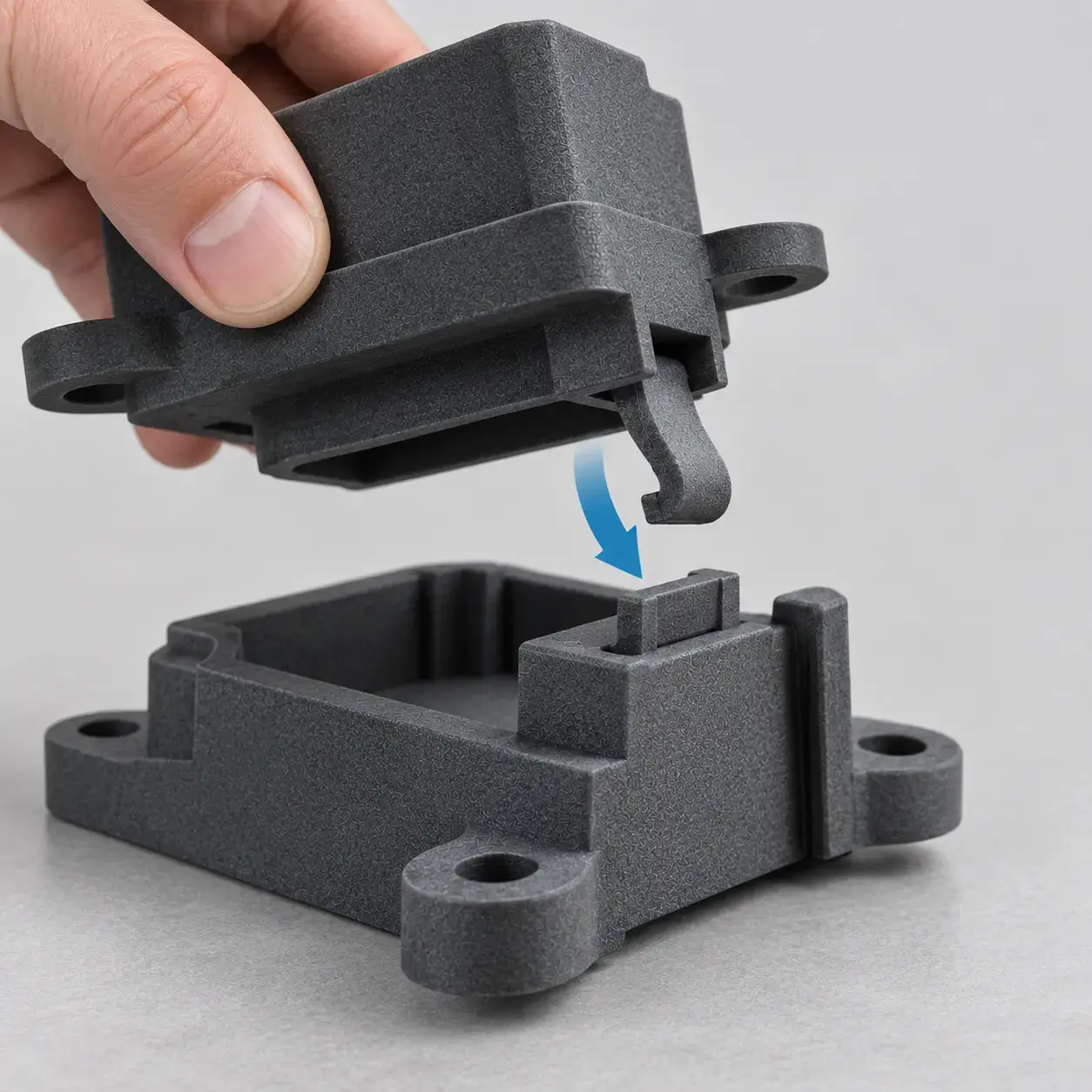 Parti a incastro stampate in 3D