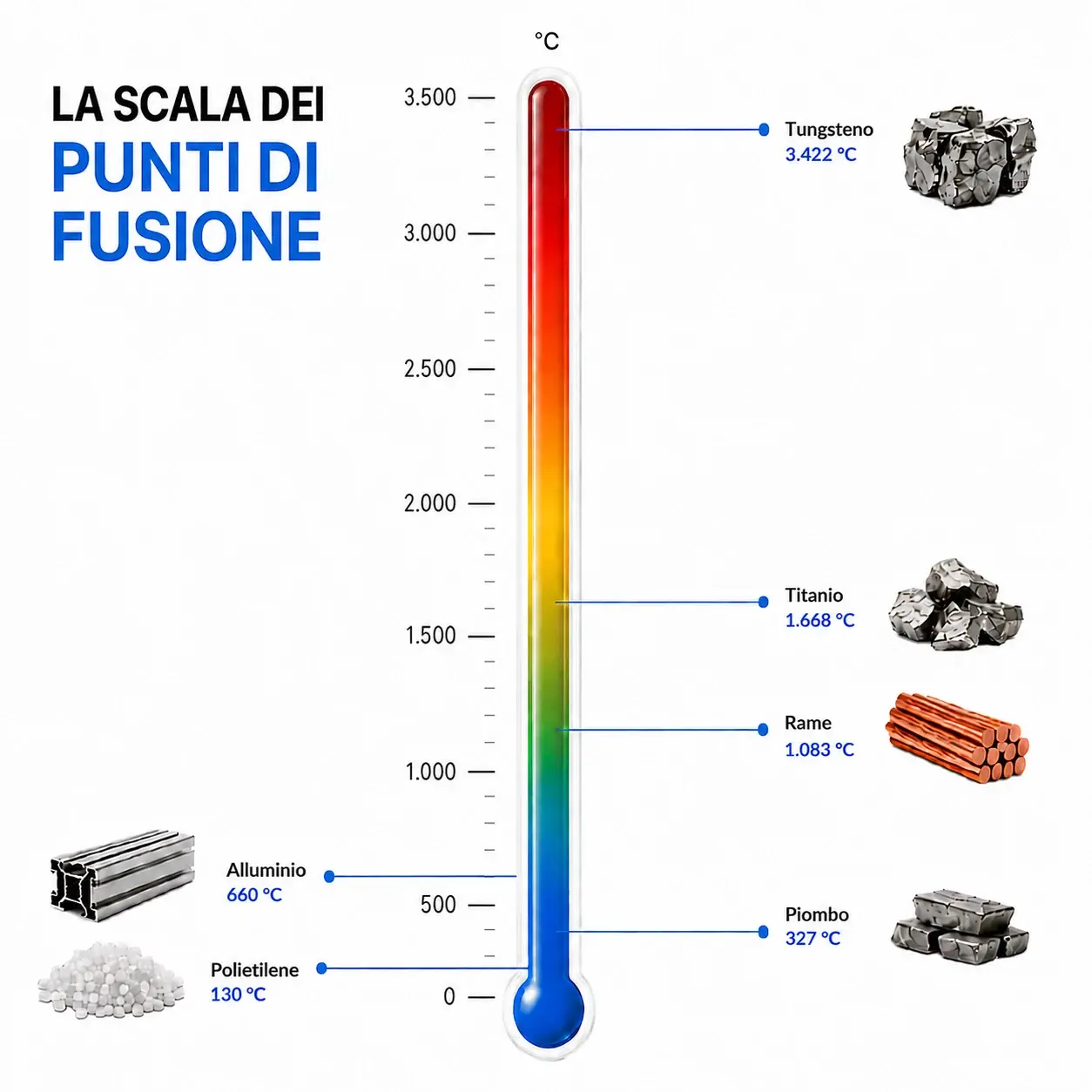 Scala dei punti di fusione