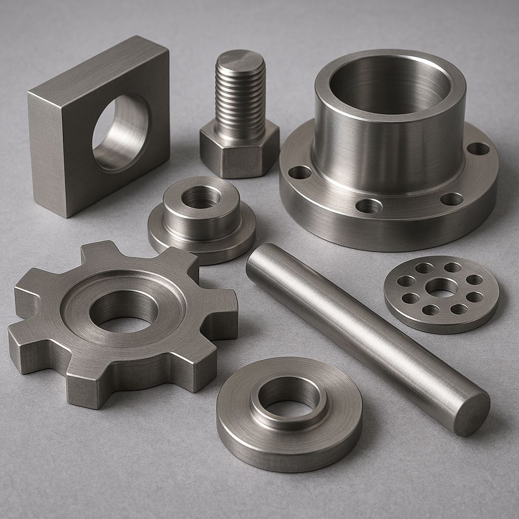 Titanium parts